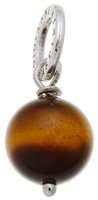 Charm Giovanni Raspini Charms in Argent Occhio di tigre 10036 - 10036